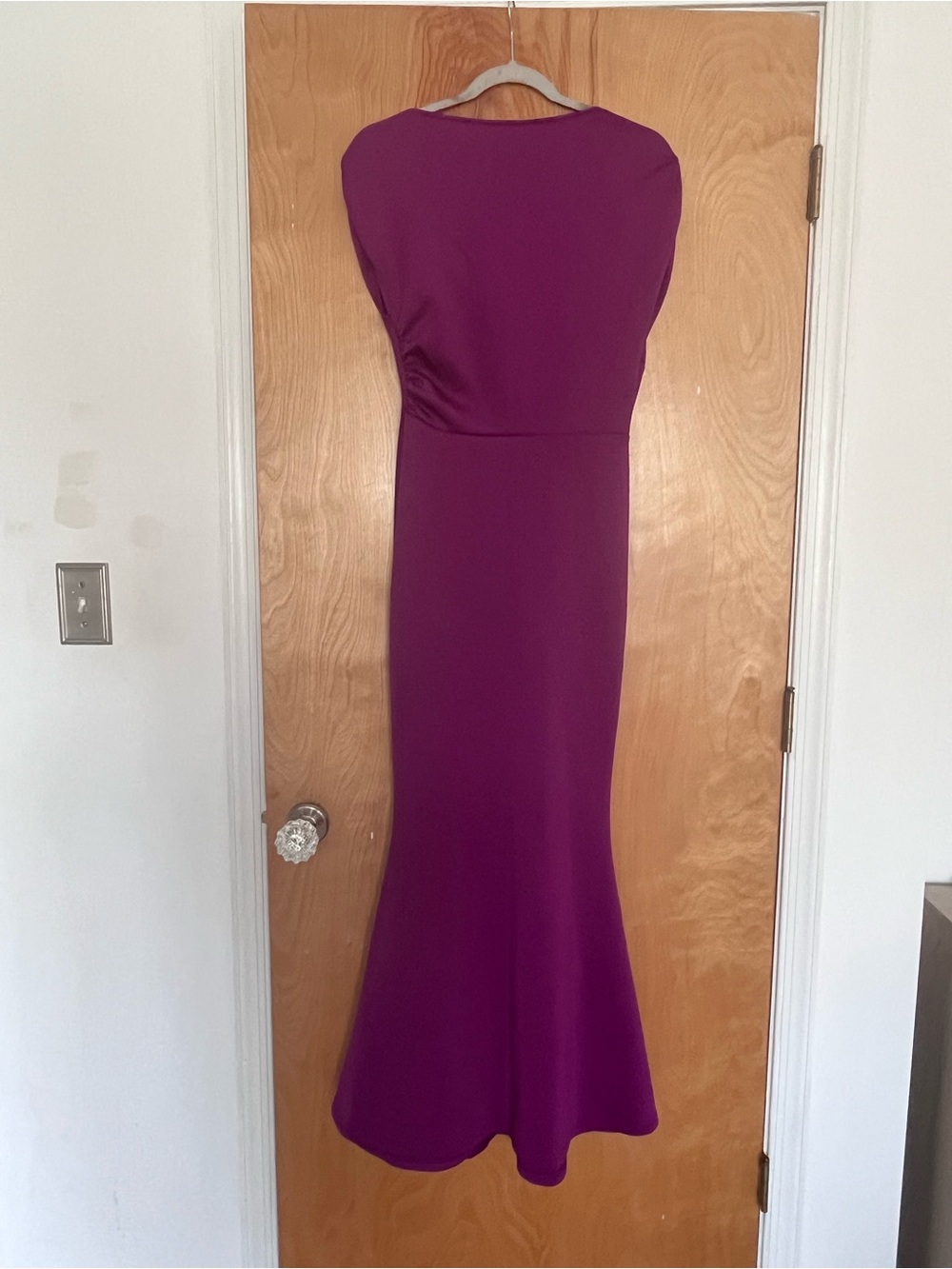 Classic Purple Maxi Dress for Women